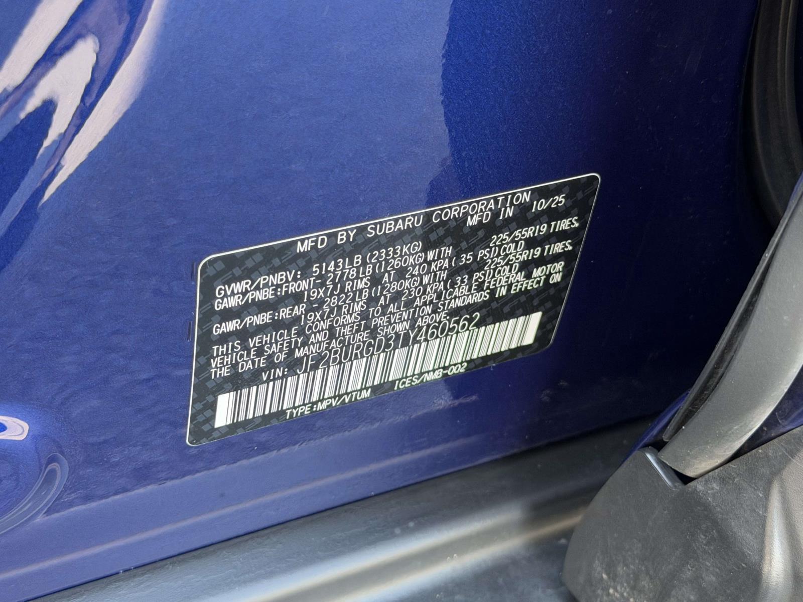 Used 2026 Subaru Outback SUV
