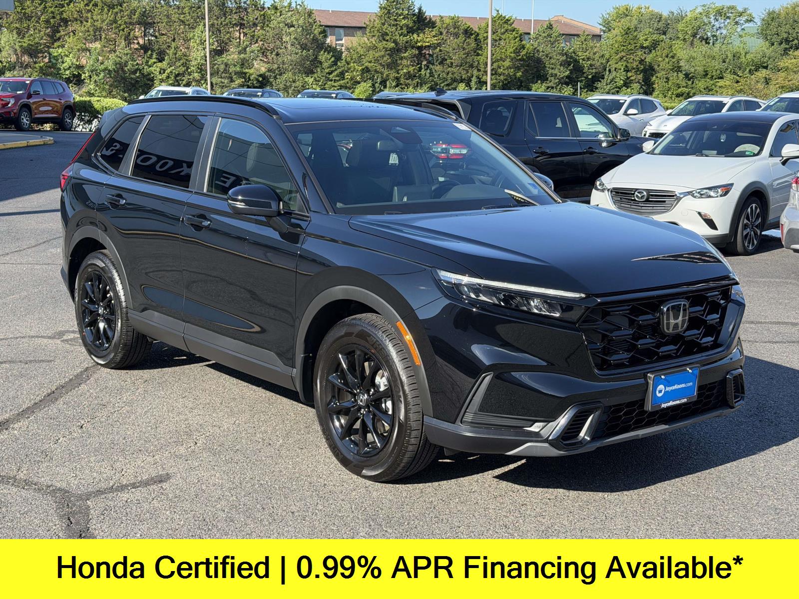 CRYSTAL BLACK PEARL 2026 Honda CR-V Hybrid SUV / Crossover All-Wheel Drive Continuously Variable Transmission