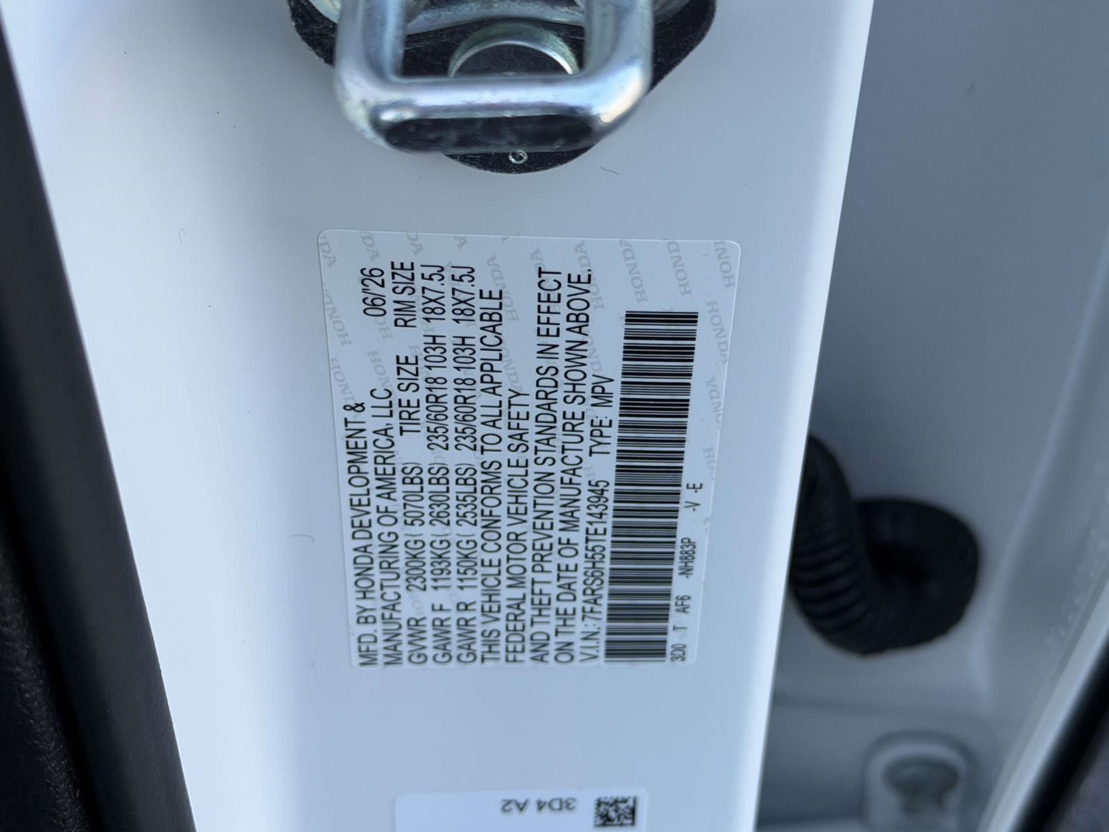Used 2026 Honda CR-V Hybrid SUV