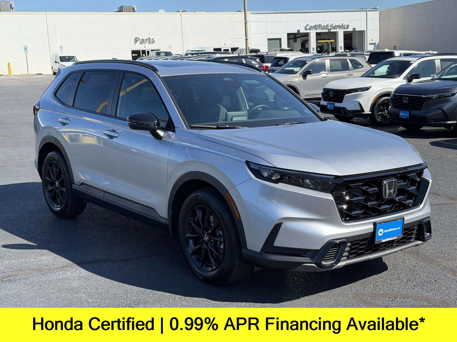 Solar Silver Metallic 2026 Honda CR-V Hybrid SUV / Crossover All-Wheel Drive Continuously Variable Transmission
