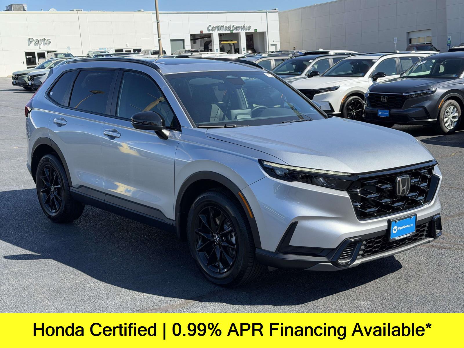 Solar Silver Metallic 2026 Honda CR-V Hybrid SUV / Crossover All-Wheel Drive Continuously Variable Transmission