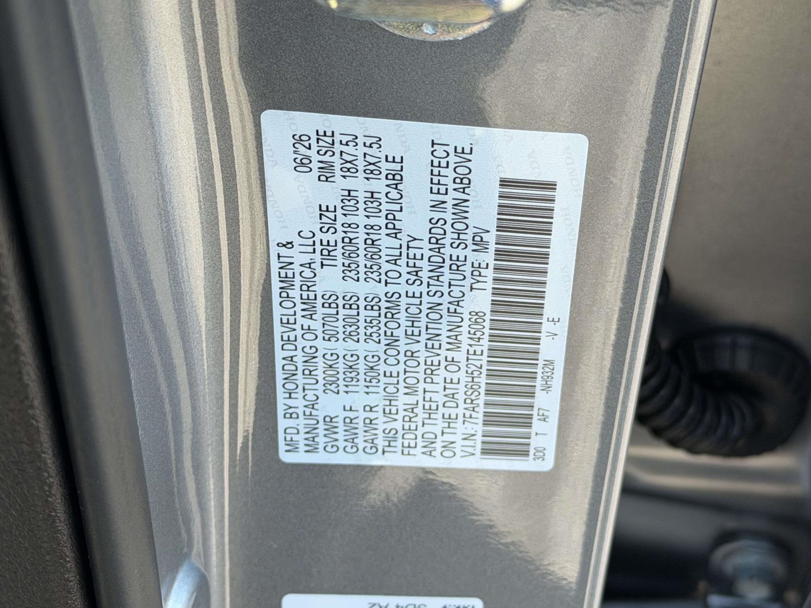 Used 2026 Honda CR-V Hybrid SUV