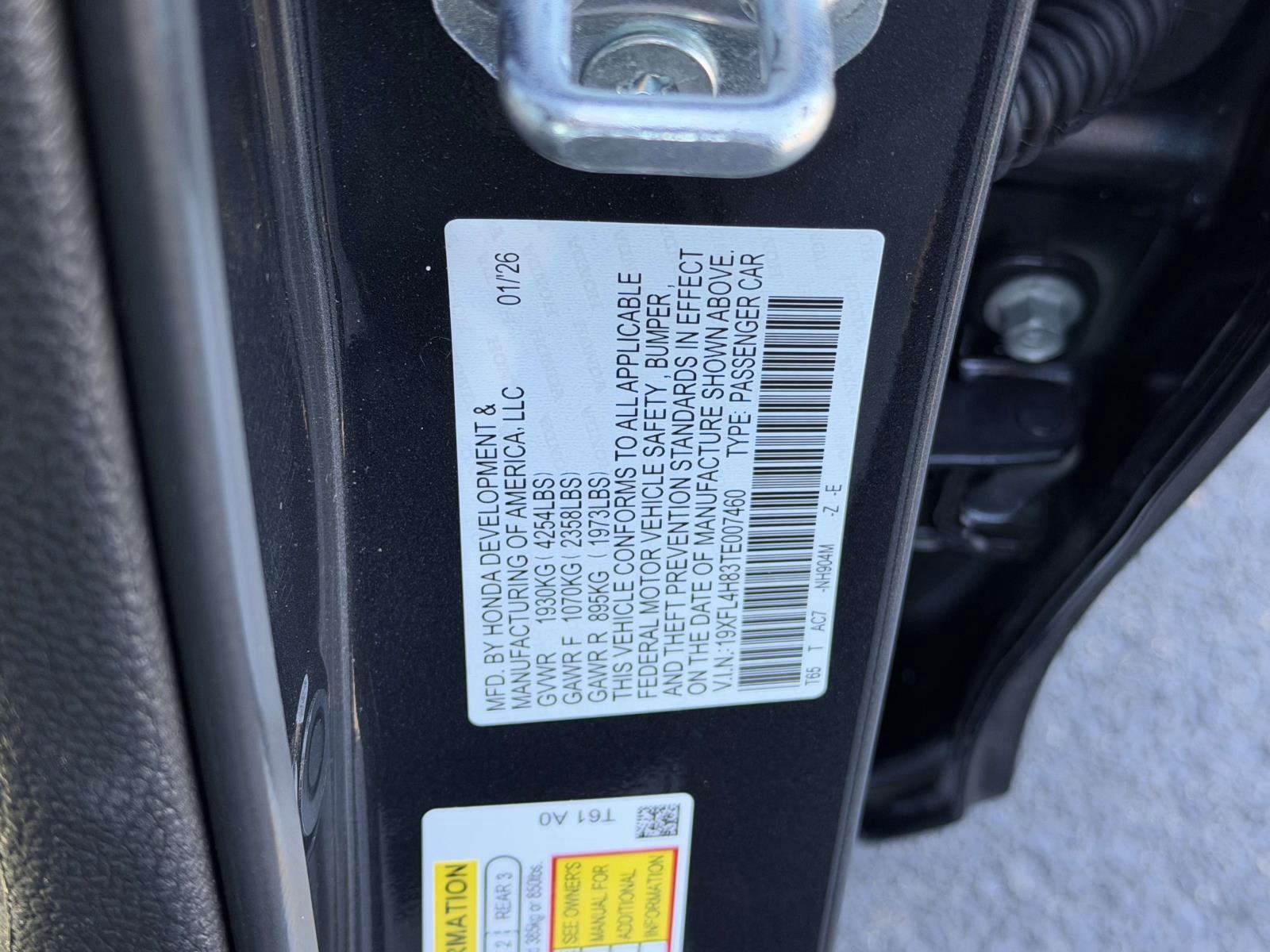 Used 2026 Honda Civic Hybrid Hatchback