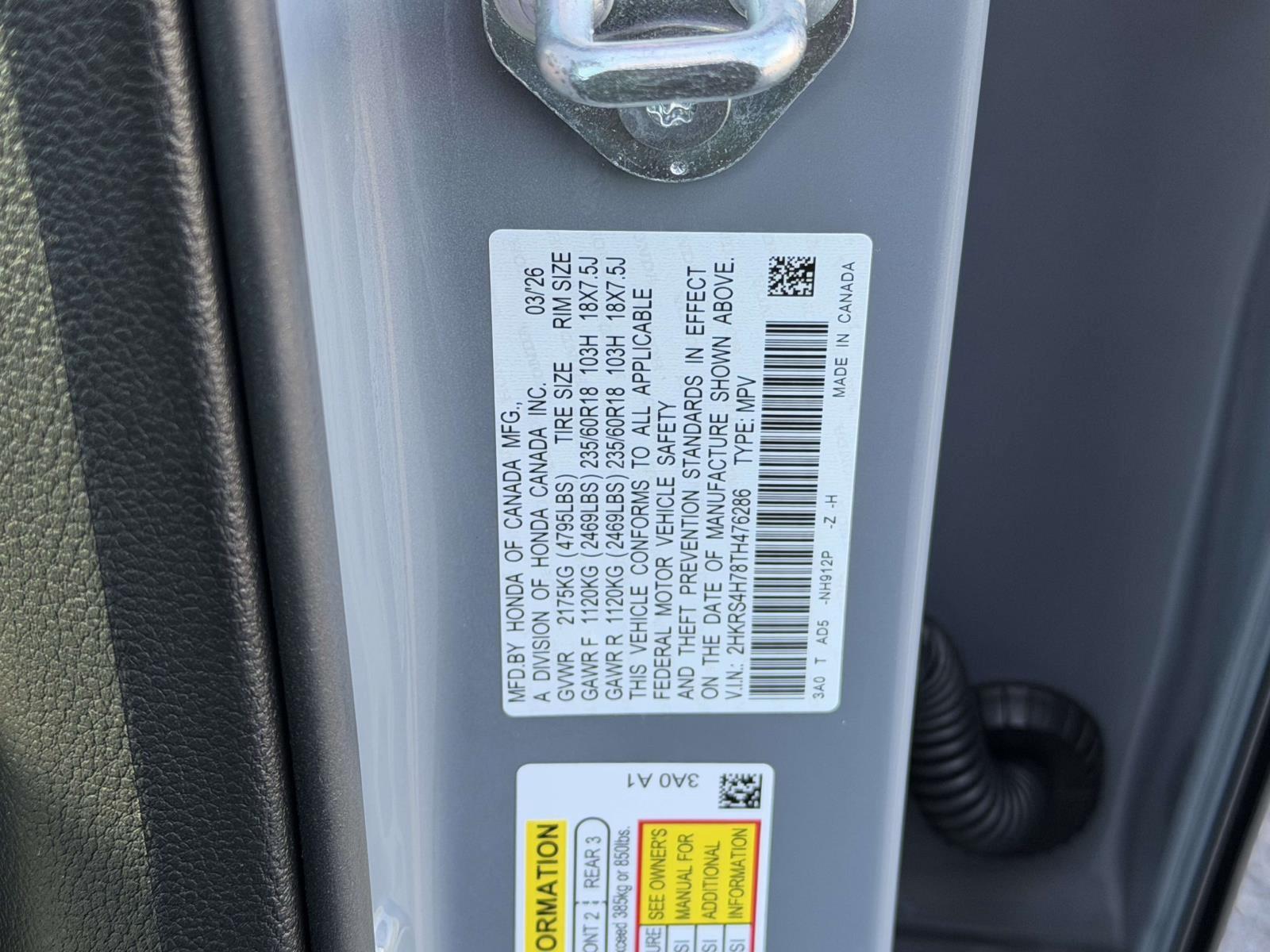 Used 2026 Honda CR-V SUV