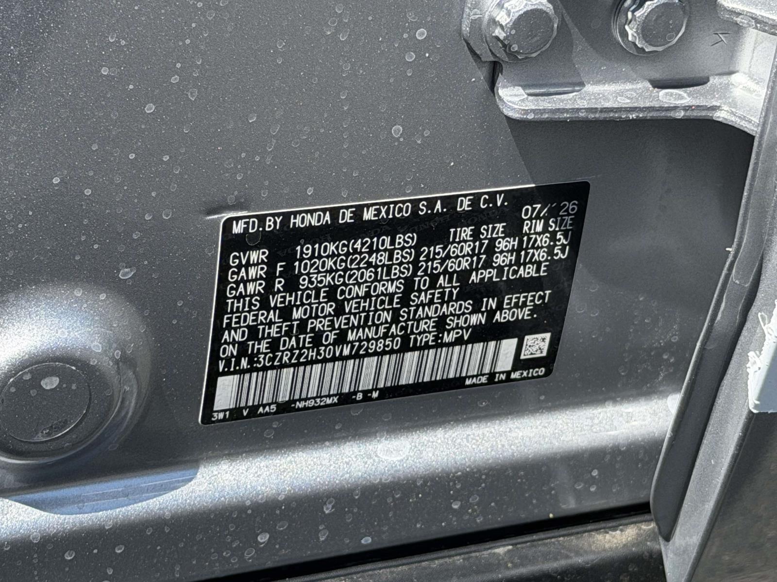 New 2027 Honda HR-V SUV