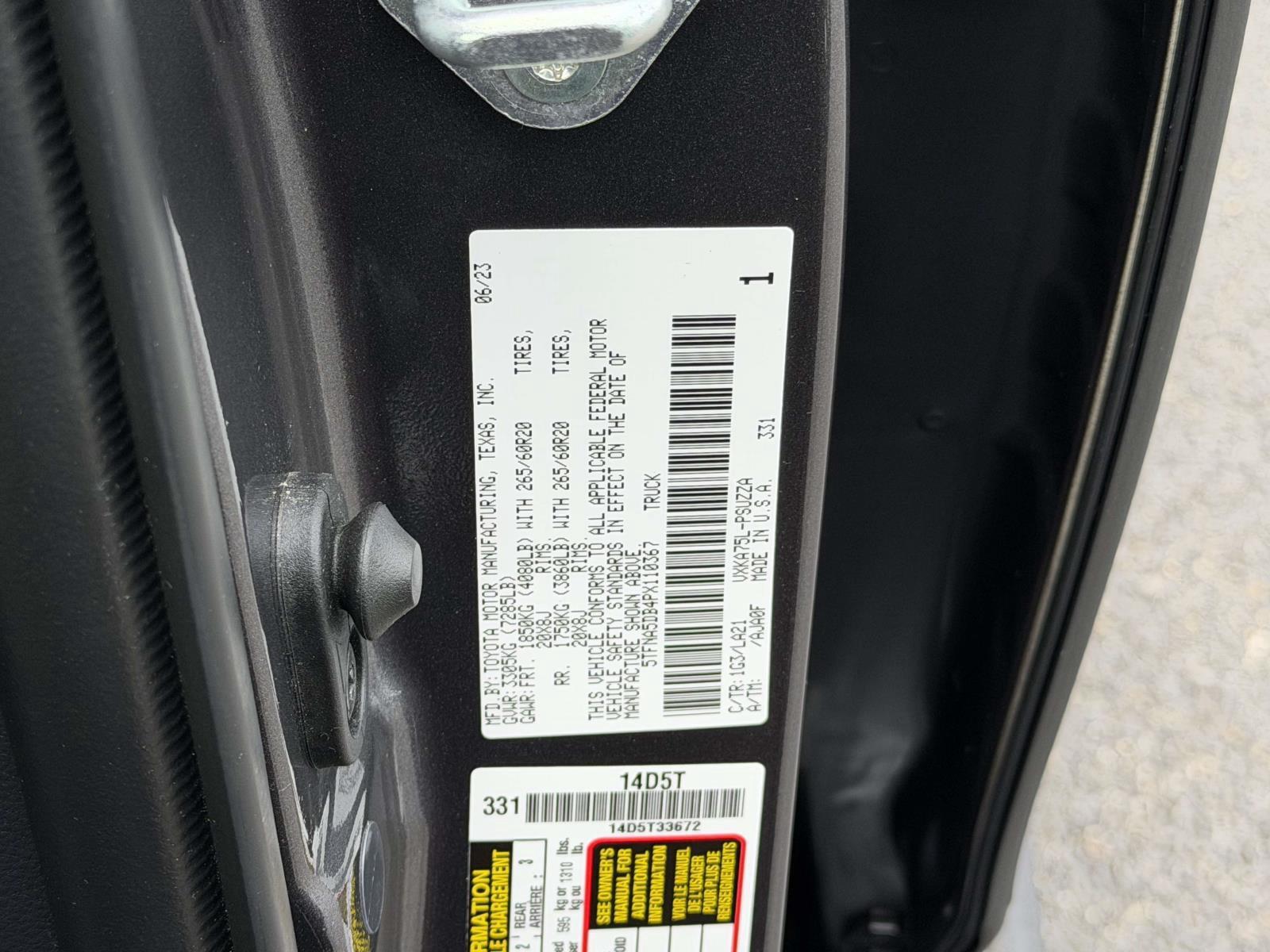 Used 2023 Toyota Tundra Truck