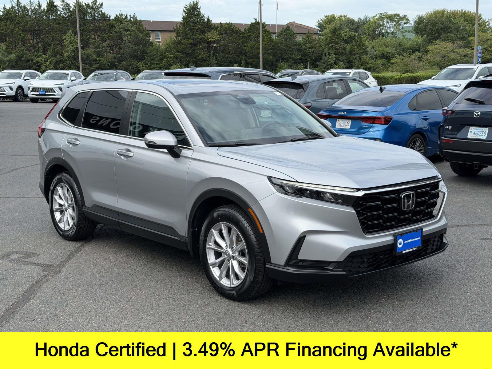 Lunar Silver Metallic 2024 Honda CR-V SUV / Crossover All-Wheel Drive Continuously Variable Transmission