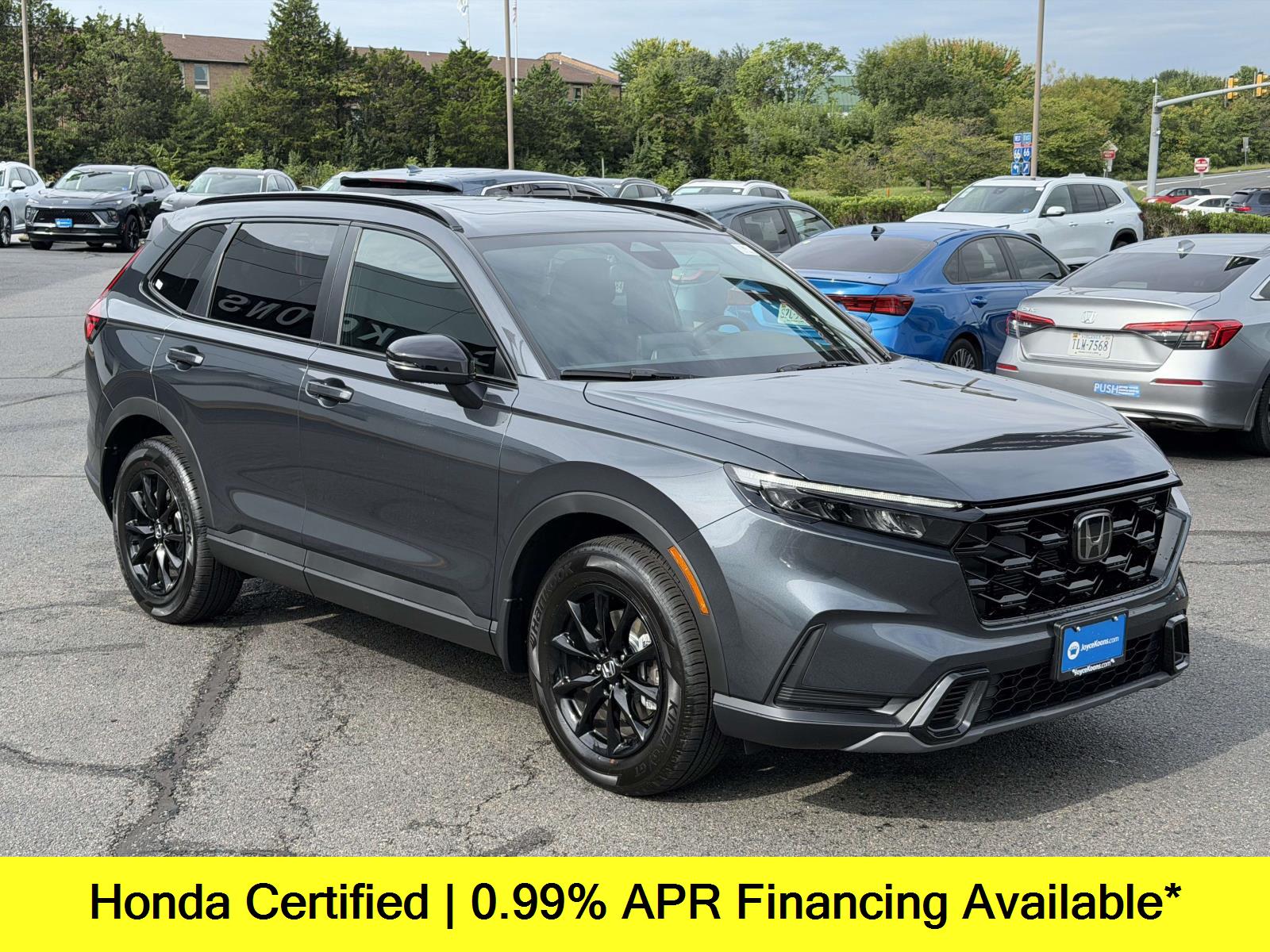 Meteorite Gray Metallic 2026 Honda CR-V Hybrid SUV / Crossover All-Wheel Drive Continuously Variable Transmission