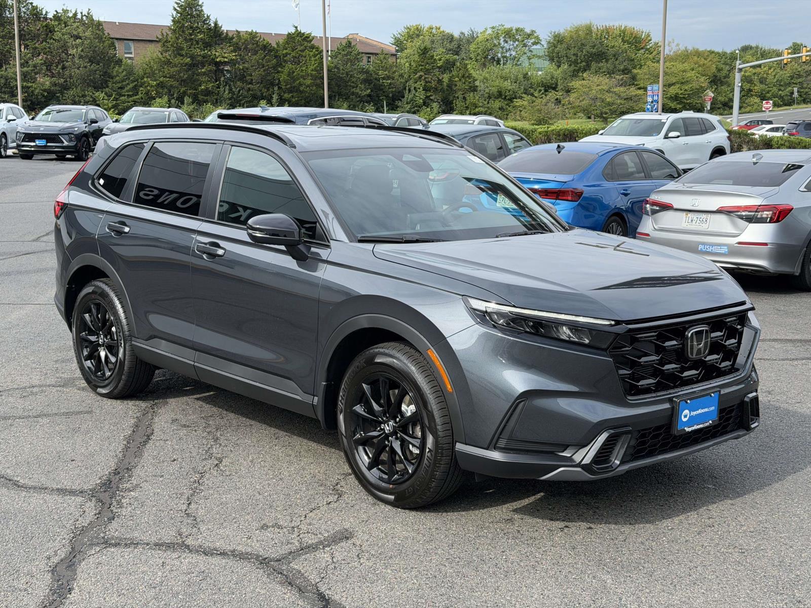 Meteorite Gray Metallic 2026 Honda CR-V Hybrid SUV / Crossover All-Wheel Drive Continuously Variable Transmission