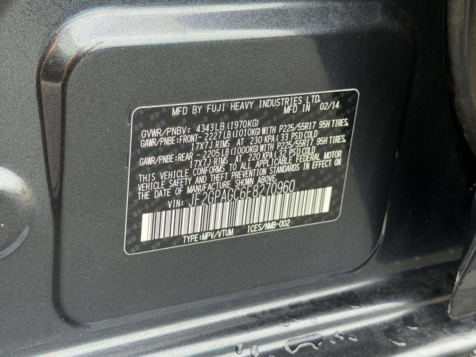 Used 2014 Subaru XV Crosstrek SUV