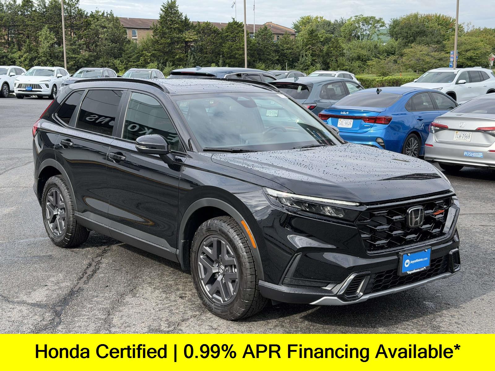 Crystal Black Pearl 2026 Honda CR-V Hybrid SUV / Crossover All-Wheel Drive Continuously Variable Transmission