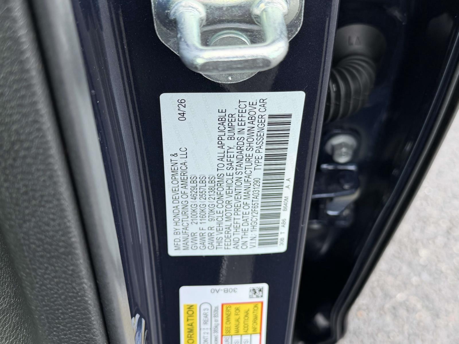 Used 2026 Honda Accord Hybrid Sedan