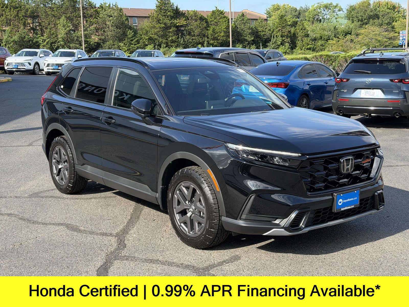 Crystal Black Pearl 2026 Honda CR-V Hybrid SUV / Crossover All-Wheel Drive Continuously Variable Transmission
