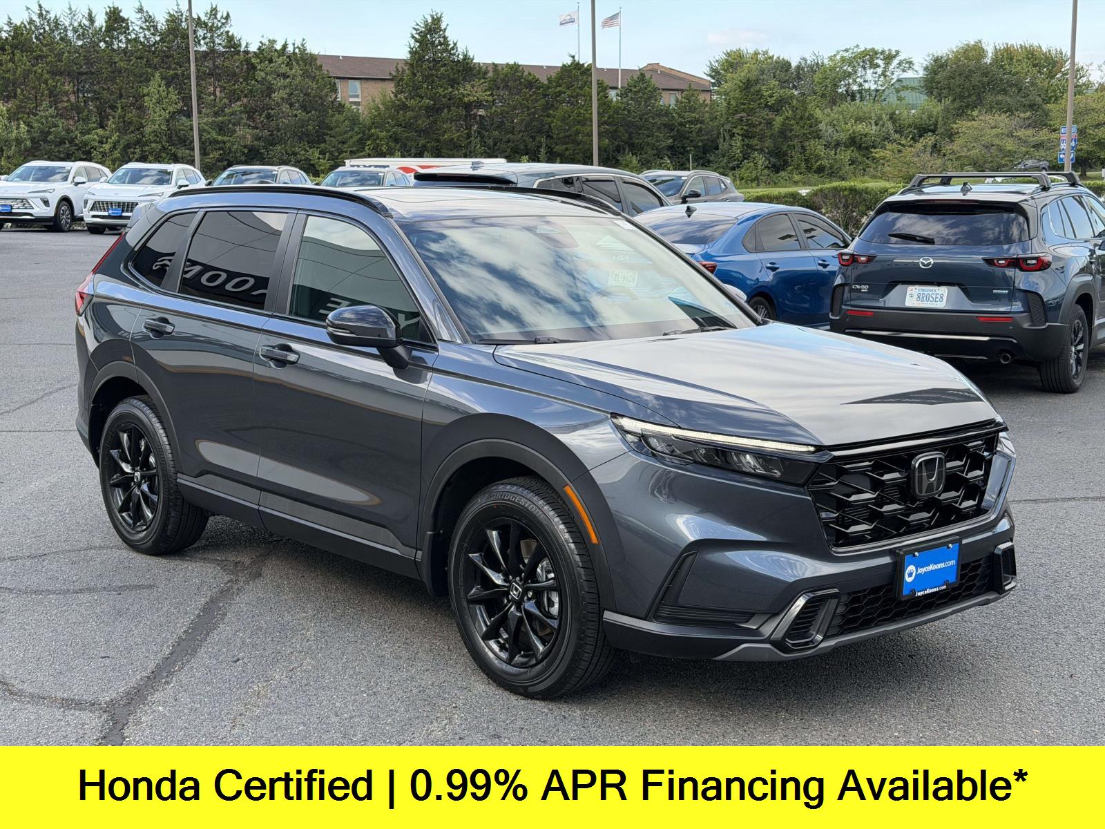 Meteorite Gray Metallic 2026 Honda CR-V Hybrid SUV / Crossover All-Wheel Drive Continuously Variable Transmission
