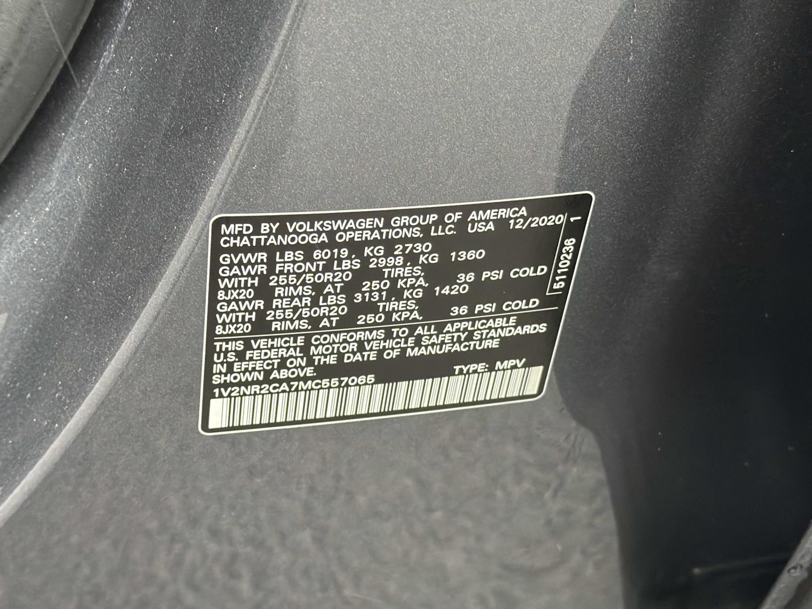 Used 2021 Volkswagen Atlas SUV