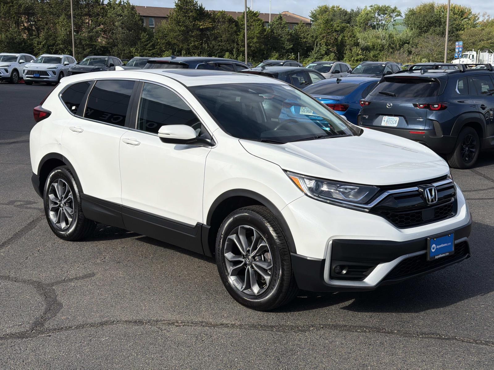 Platinum White Pearl 2022 Honda CR-V SUV / Crossover All-Wheel Drive Continuously Variable Transmission