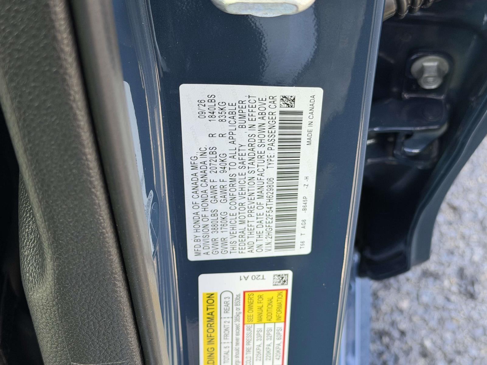 New 2026 Honda Civic Sedan Sedan