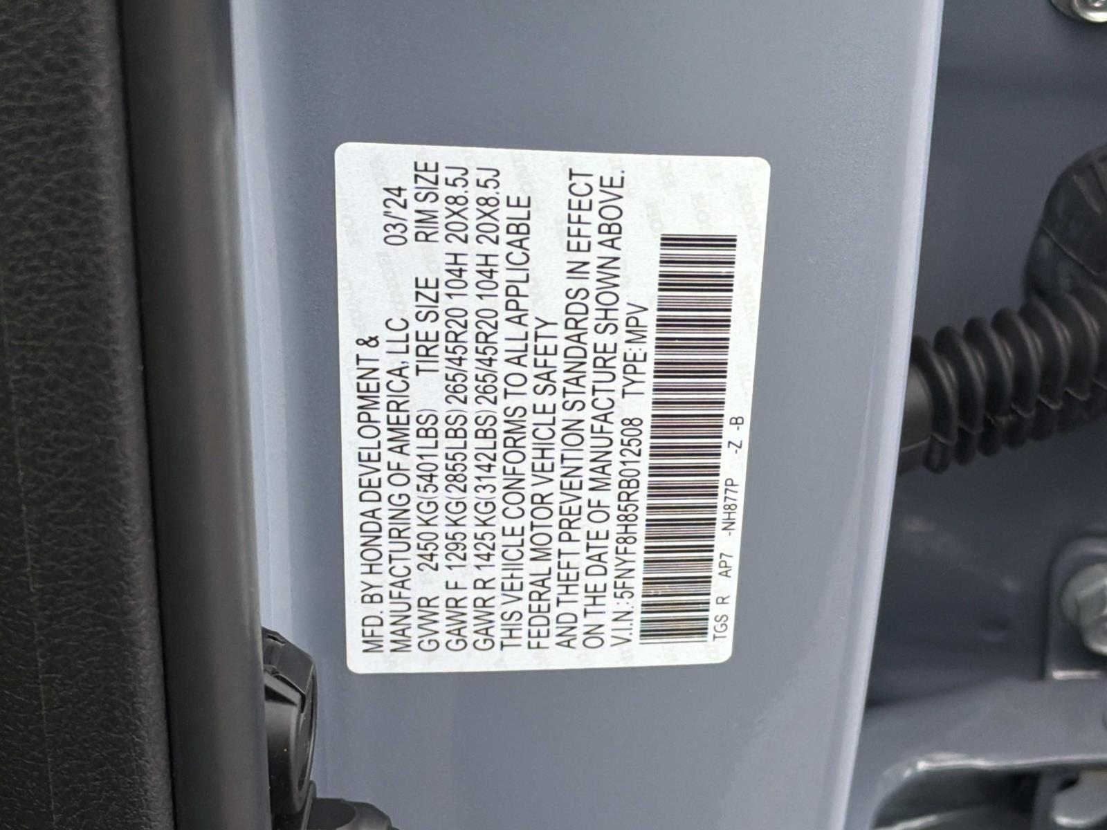 Used 2024 Honda Passport SUV