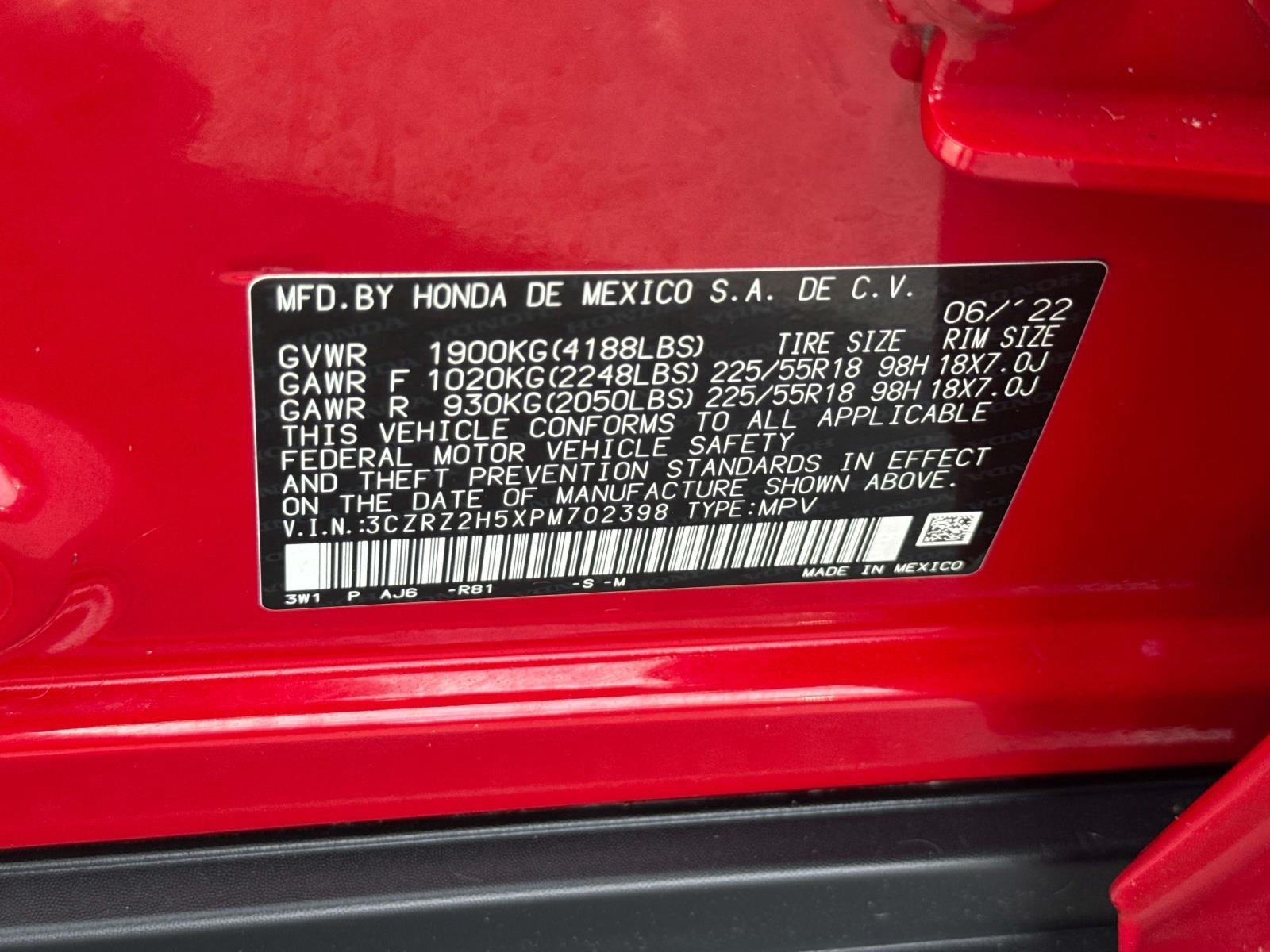 Used 2023 Honda HR-V SUV