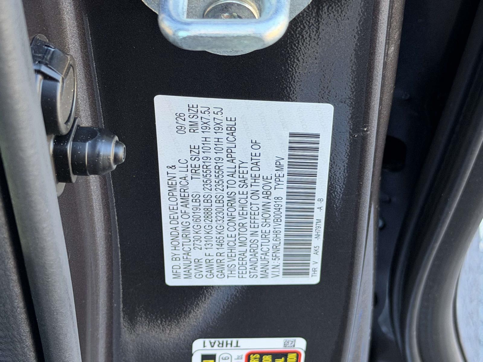 New 2027 Honda Odyssey Van