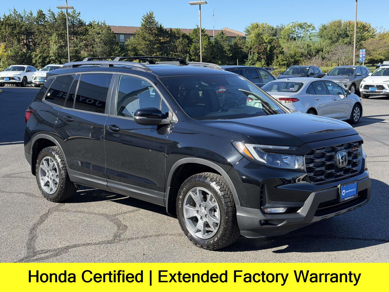 Crystal Black Pearl 2025 Honda Passport SUV / Crossover All-Wheel Drive Automatic