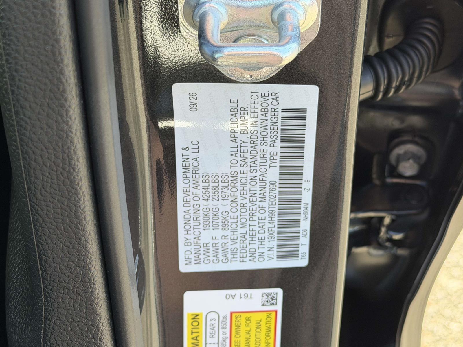 New 2026 Honda Civic Hatchback Hybrid Sedan