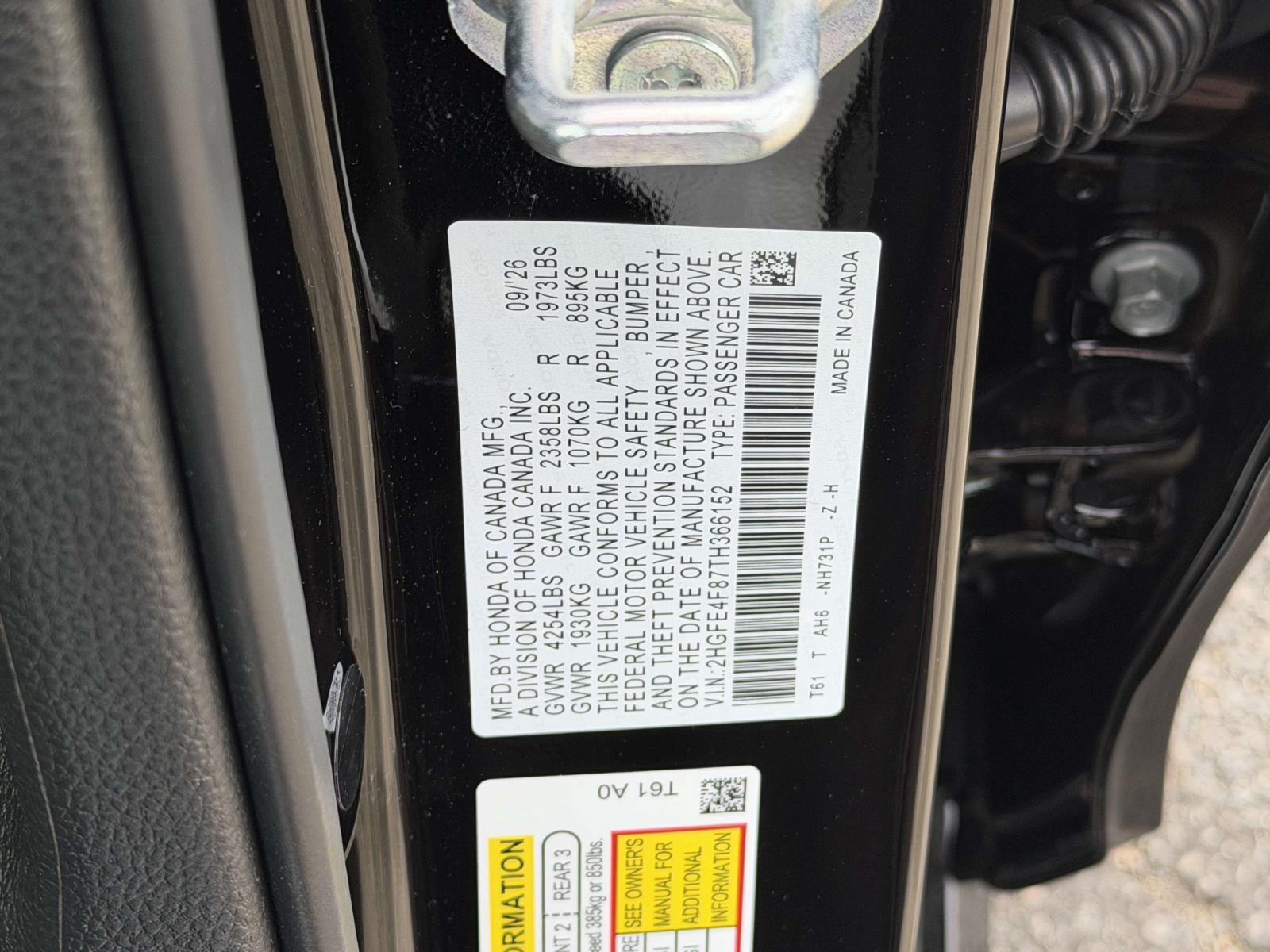 New 2026 Honda Civic Sedan Hybrid Sedan