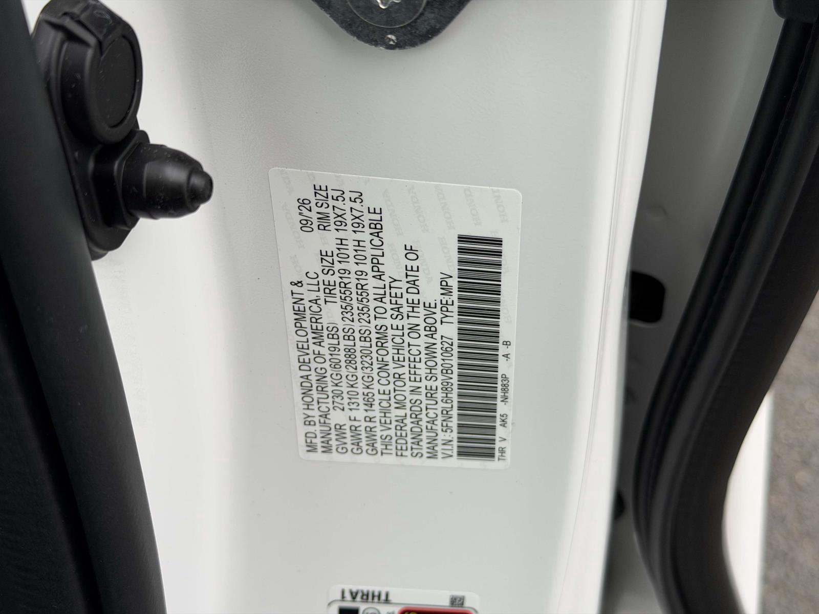 New 2027 Honda Odyssey Van