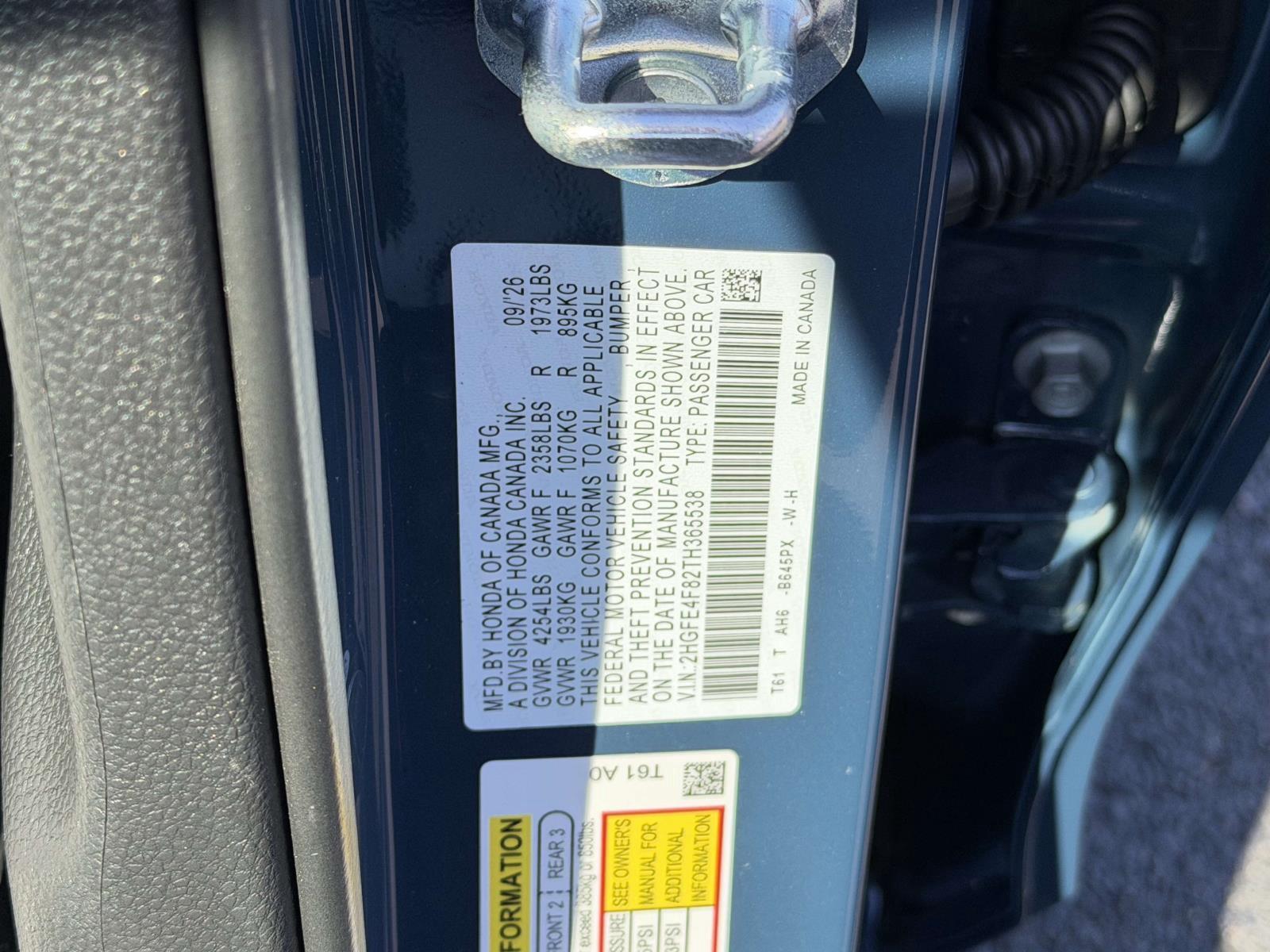 New 2026 Honda Civic Sedan Hybrid Sedan