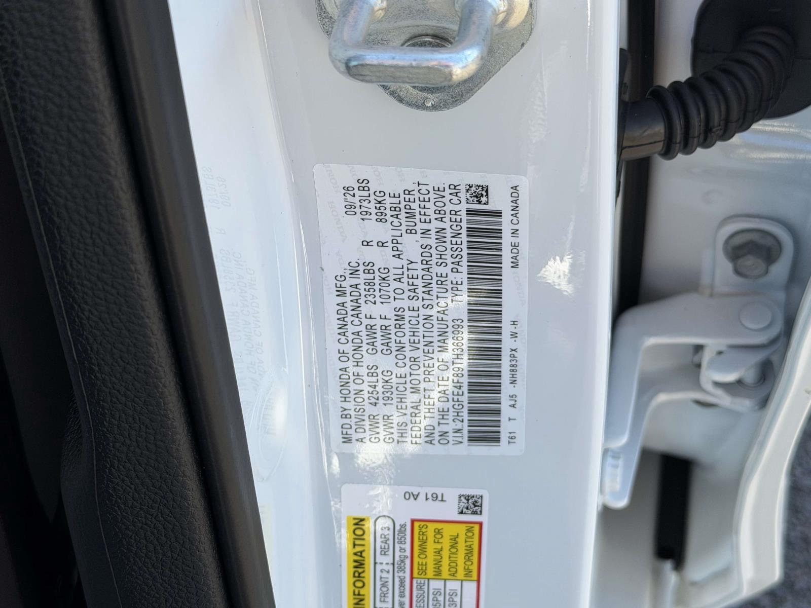 New 2026 Honda Civic Sedan Hybrid Sedan