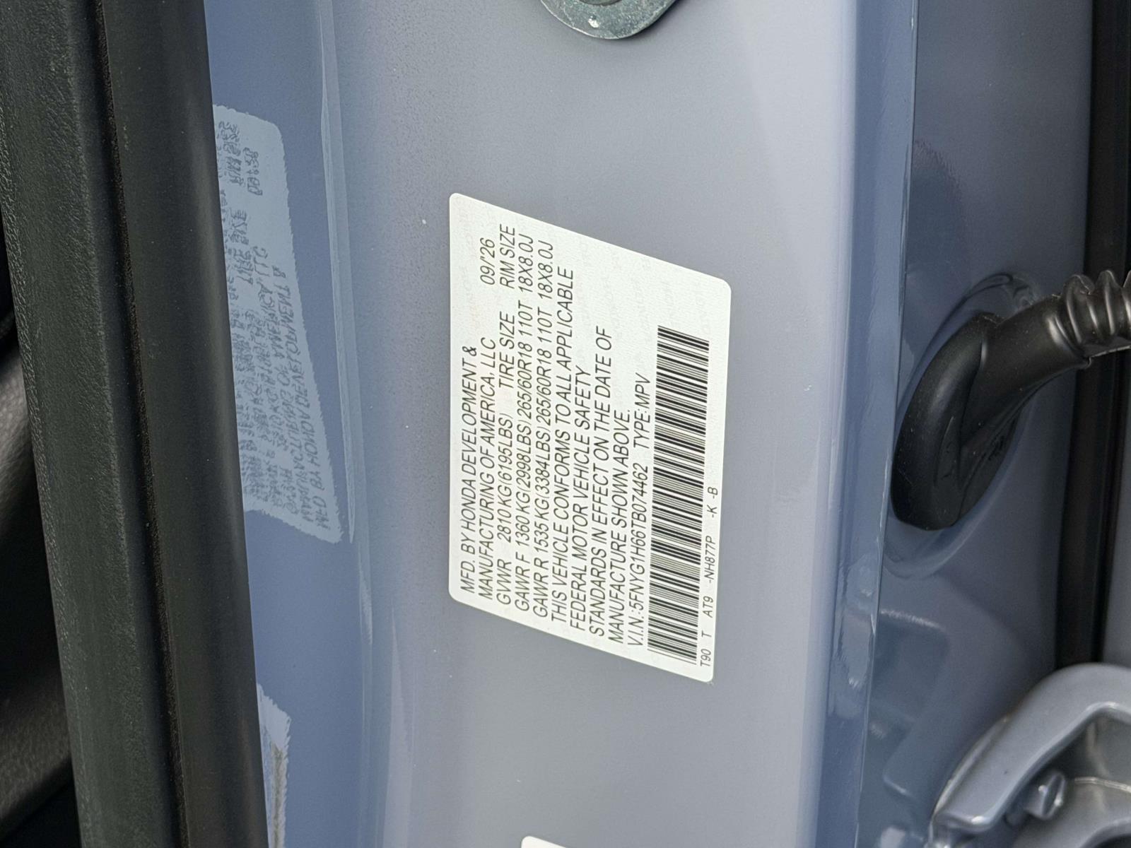 New 2026 Honda Pilot SUV