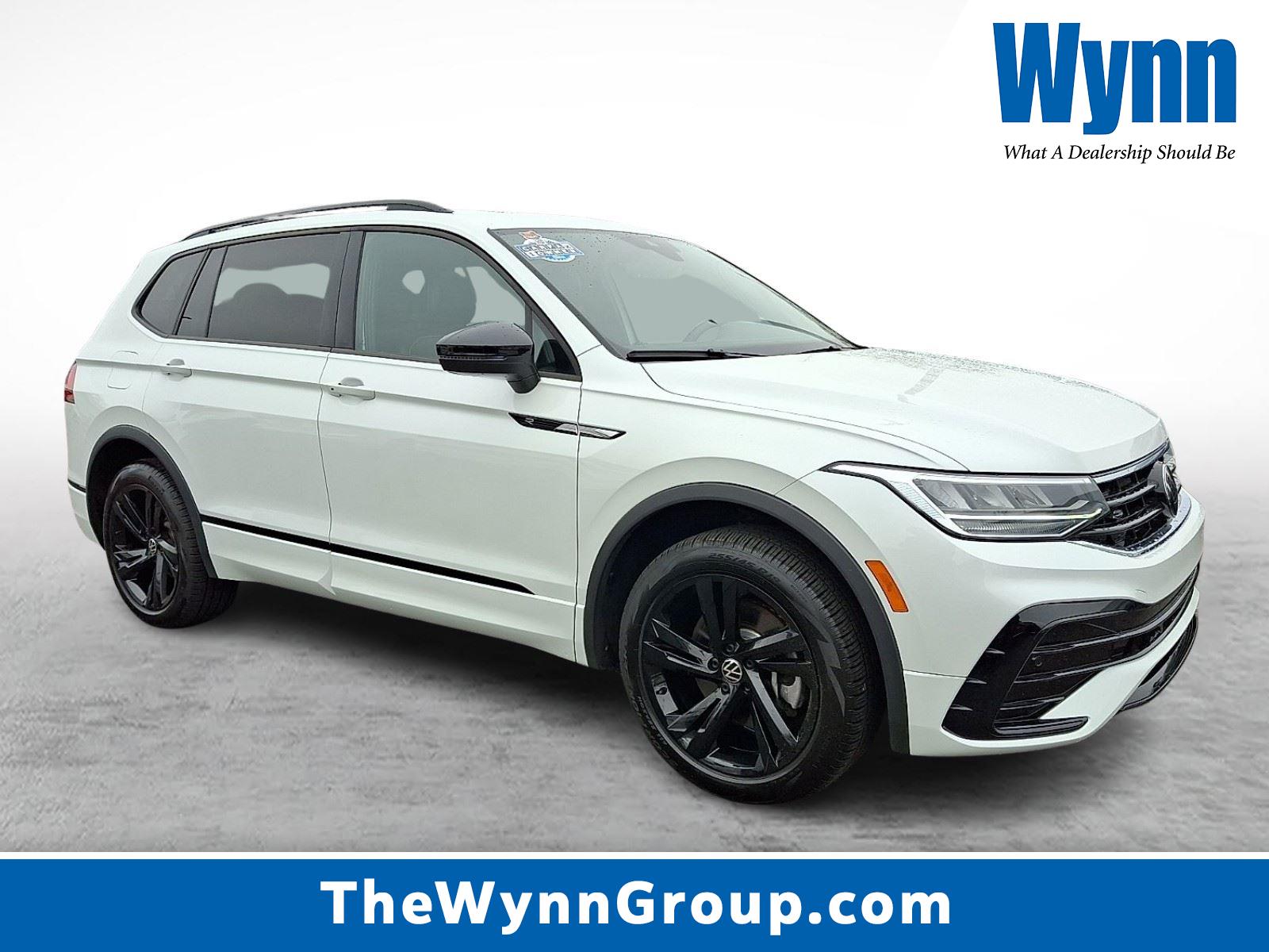 Opal White Pearl 2024 Volkswagen Tiguan SE R-Line Black 4Motion SUV / Crossover All-Wheel Drive Automatic