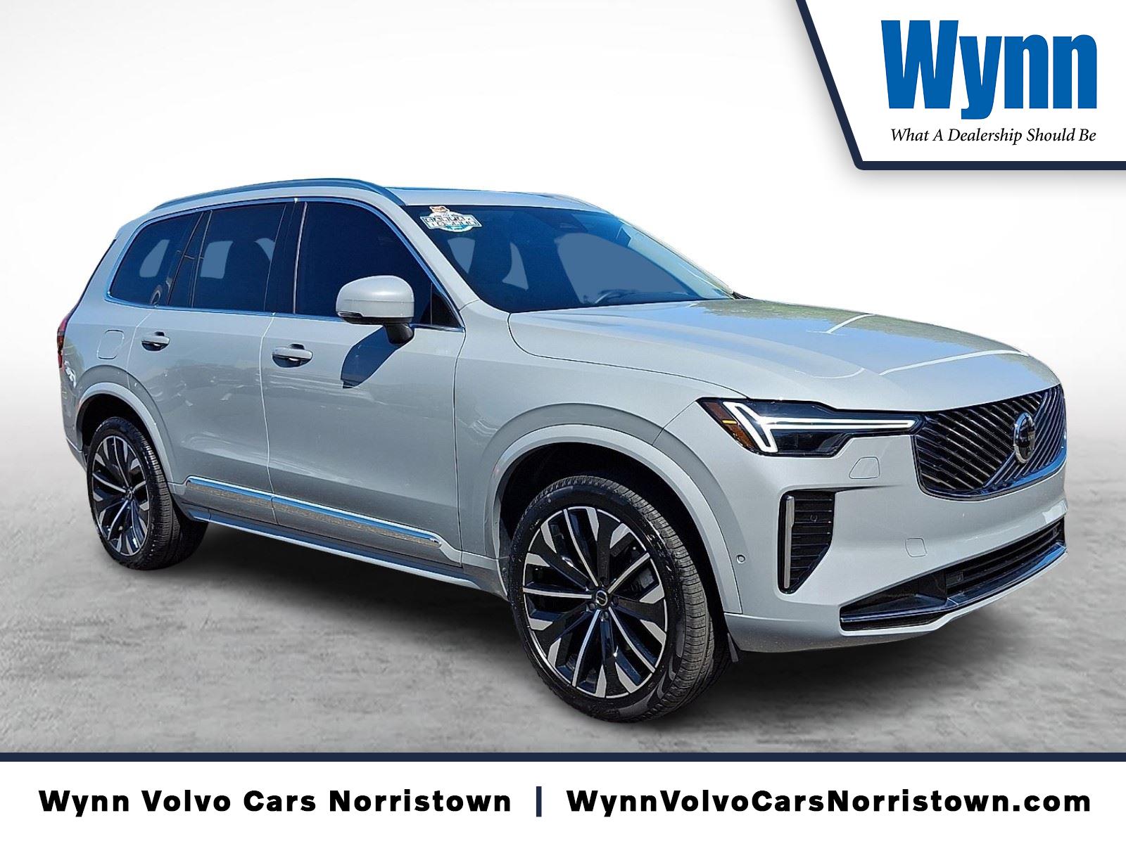 Gray (Vapour Grey Metallic) 2025 Volvo XC90 B5 Plus Bright Theme 6-Passenger AWD SUV / Crossover All-Wheel Drive Automatic