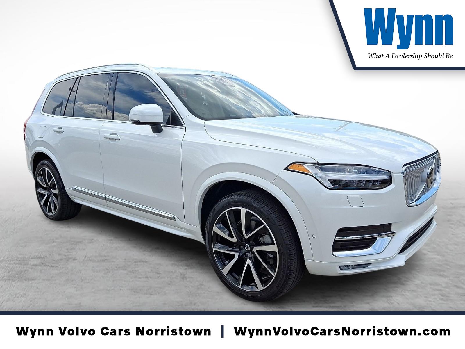 Crystal White Metallic 2025 Volvo XC90 SUV / Crossover All-Wheel Drive Automatic