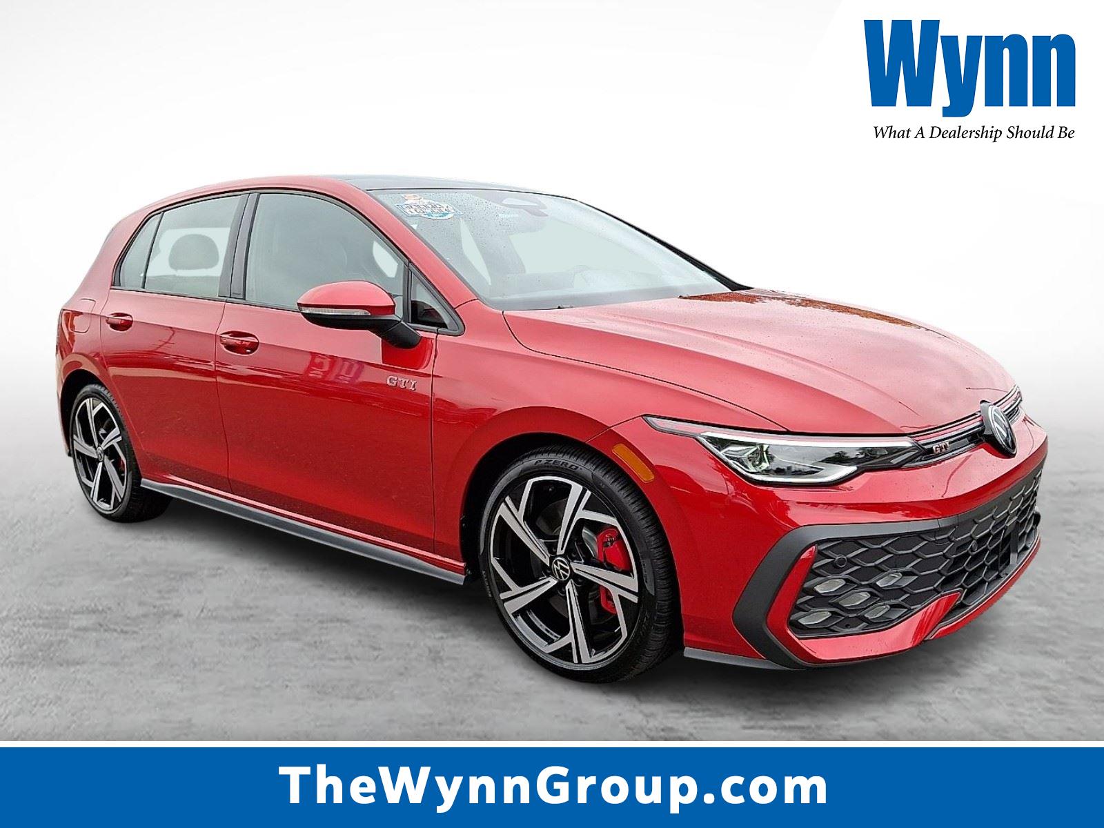 Kings Red Metallic 2026 Volkswagen Golf GTI Hatchback Front-Wheel Drive Automatic