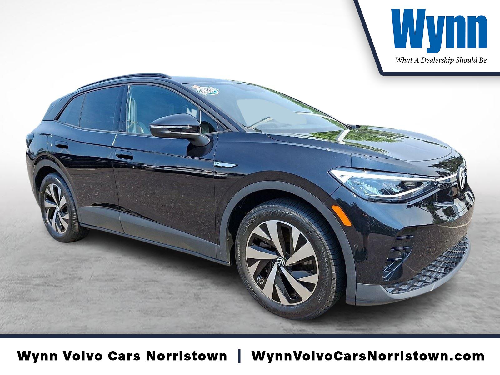 Deep Black Pearl 2023 Volkswagen ID.4 SUV / Crossover Rear-Wheel Drive Automatic