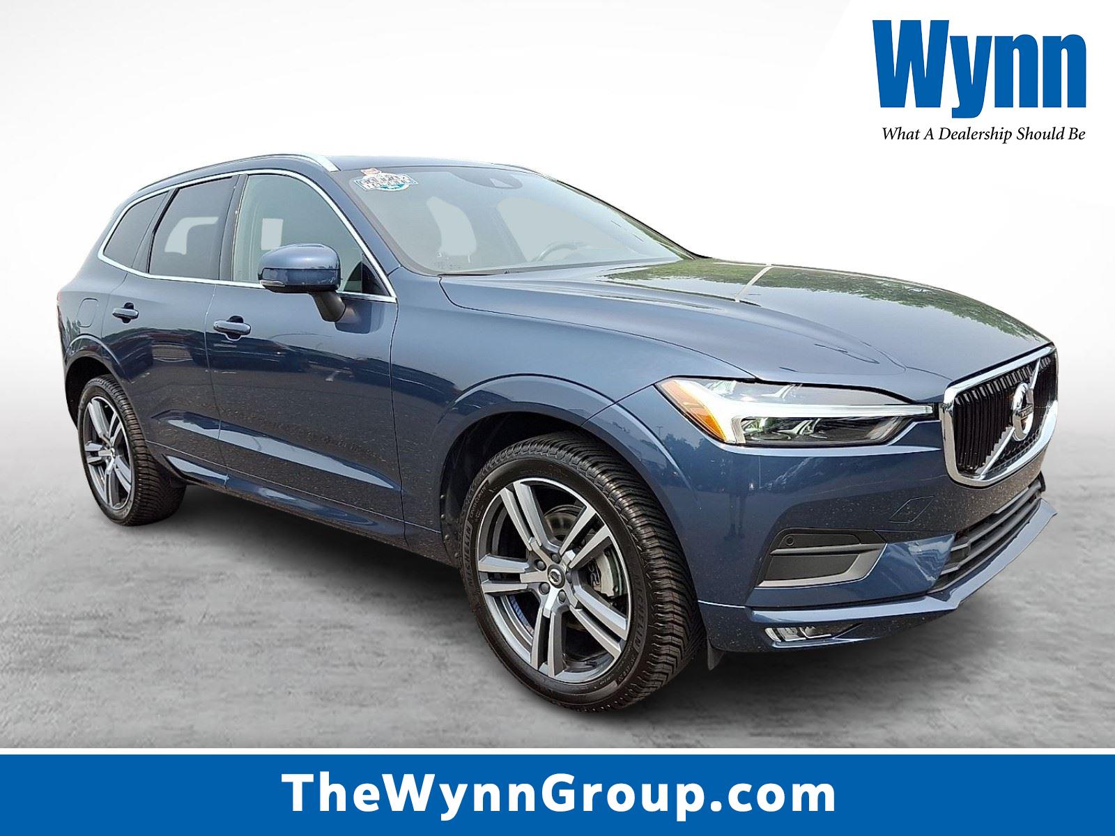 Denim Blue Metallic 2021 Volvo XC60 SUV / Crossover All-Wheel Drive Automatic
