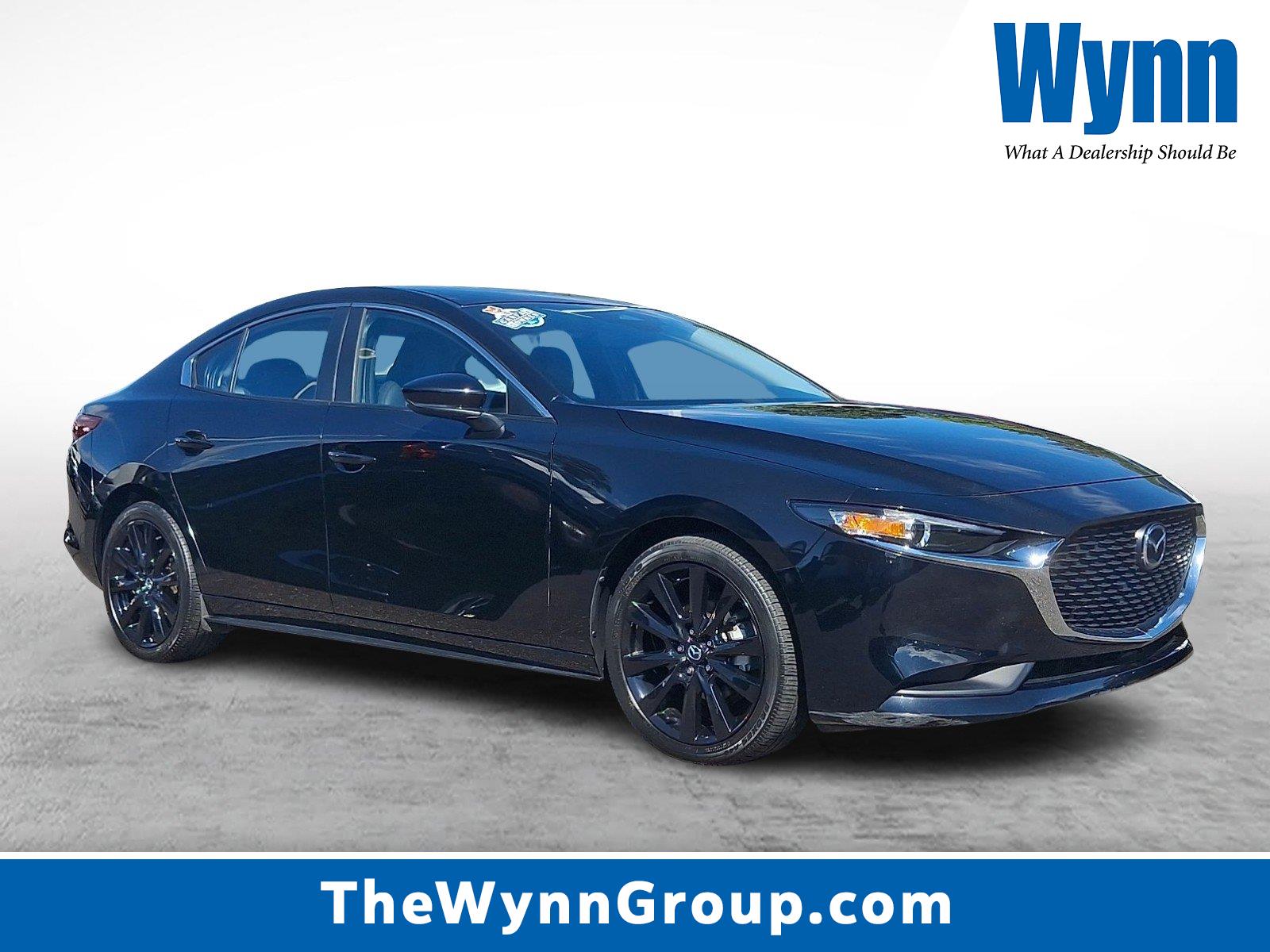 Jet Black Mica 2024 Mazda MAZDA3 Sedan Front-Wheel Drive Automatic