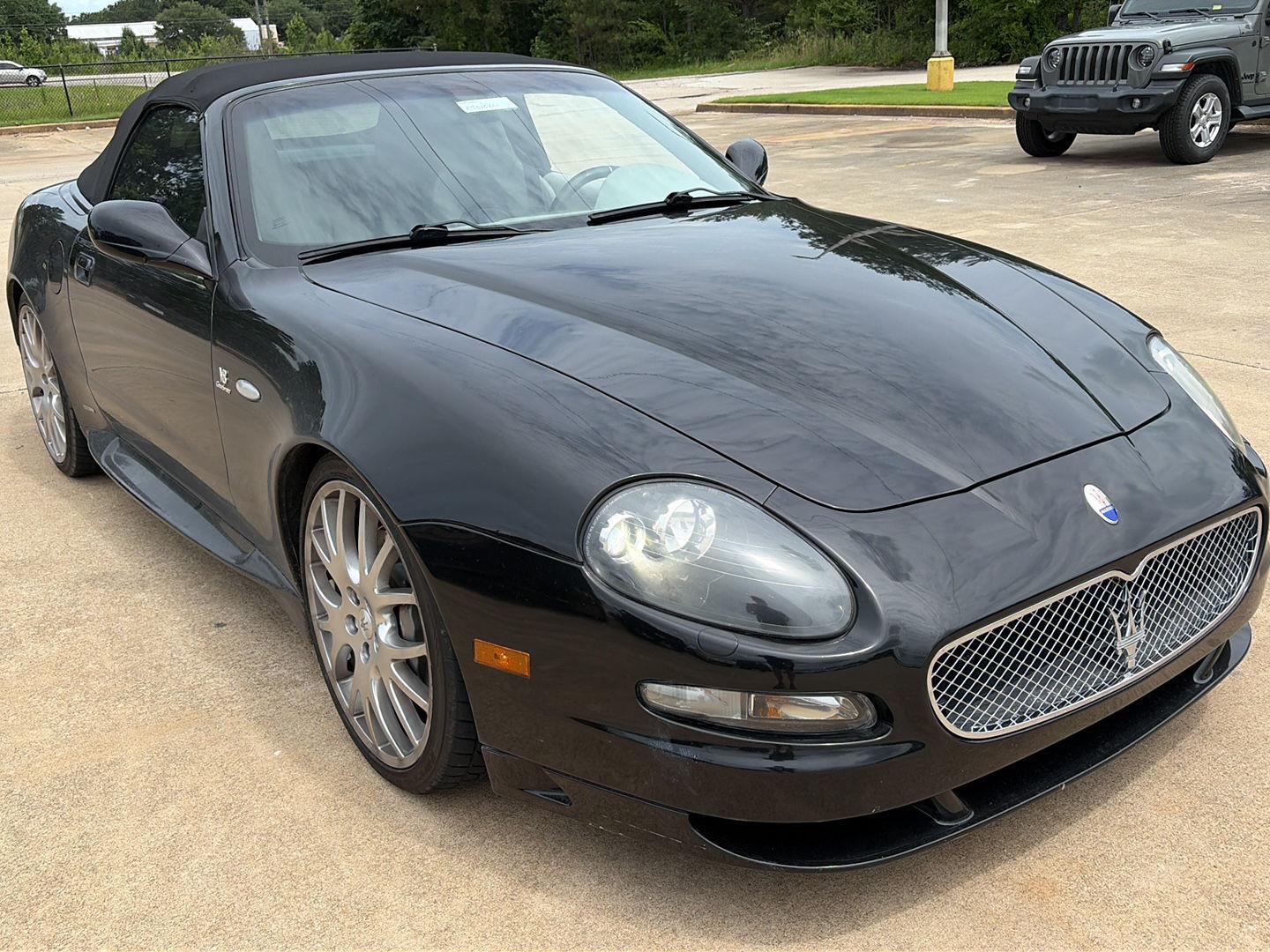 Carbon Black 2006 Maserati GranSport Spyder 2dr Convertible Convertible Rear-Wheel Drive Manual