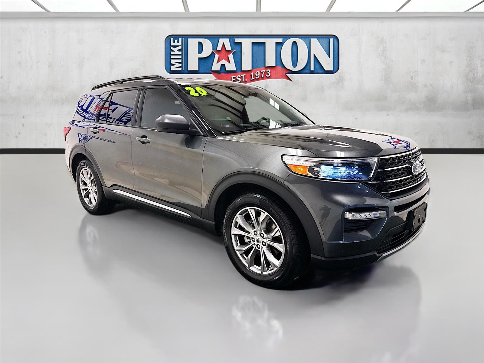 Gray (Magnetic) 2020 Ford Explorer SUV / Crossover Rear-Wheel Drive Automatic