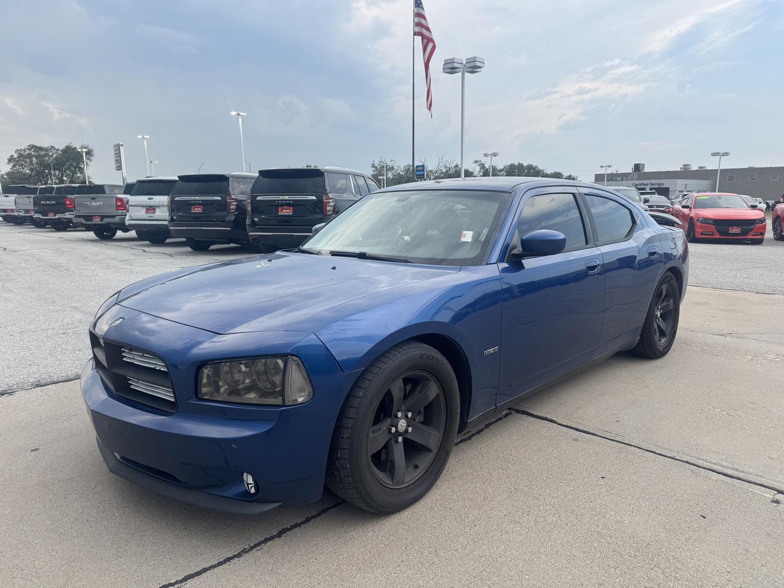 Deep Water Blue Pearl 2009 Dodge Charger Sedan Rear-Wheel Drive 5-Speed Automatic