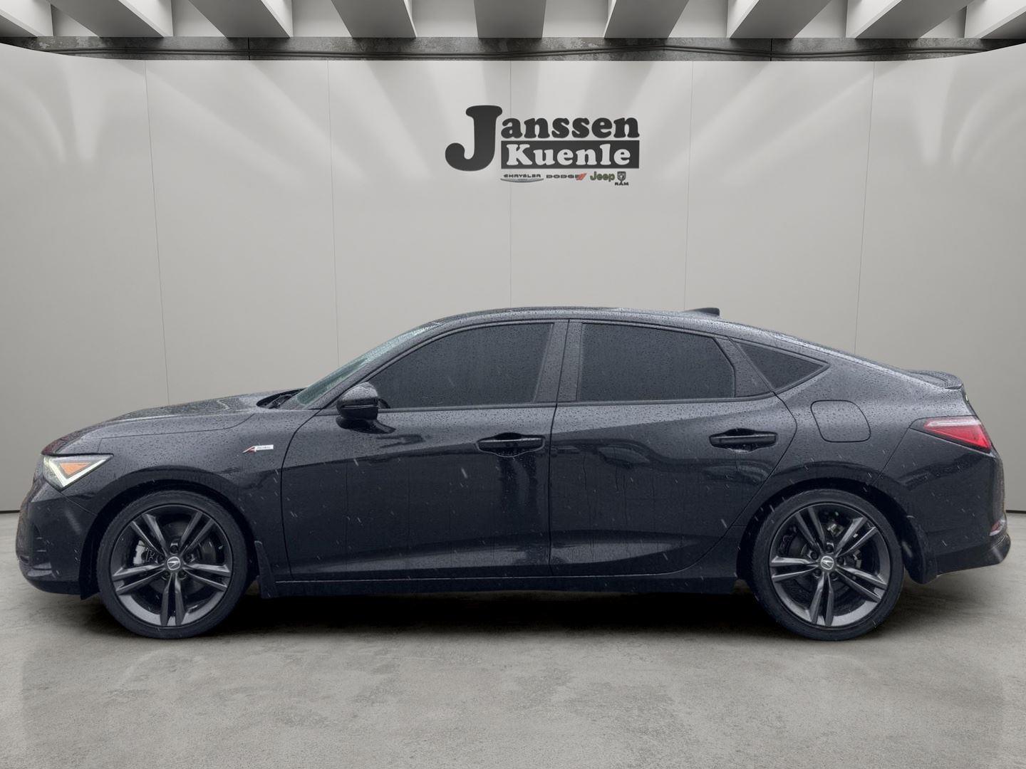 Majestic Black Pearl 2024 Acura Integra FWD with Technology and A-SPEC Package Sedan Front-Wheel Drive 6-Speed Manual