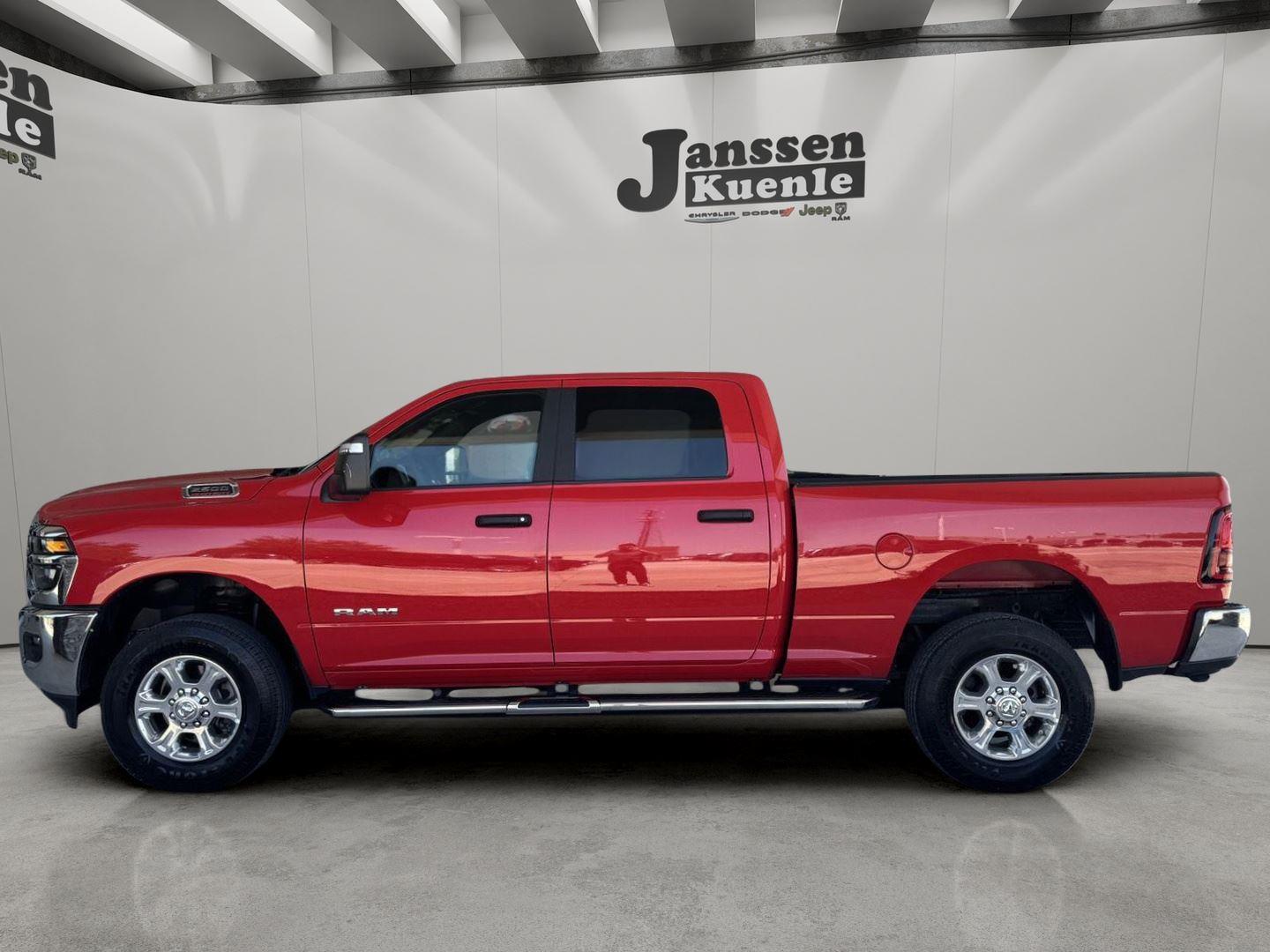 Flame Red Clearcoat 2026 RAM 2500 Big Horn Crew Cab 4WD Pickup Truck Four-Wheel Drive 8-Speed Automatic