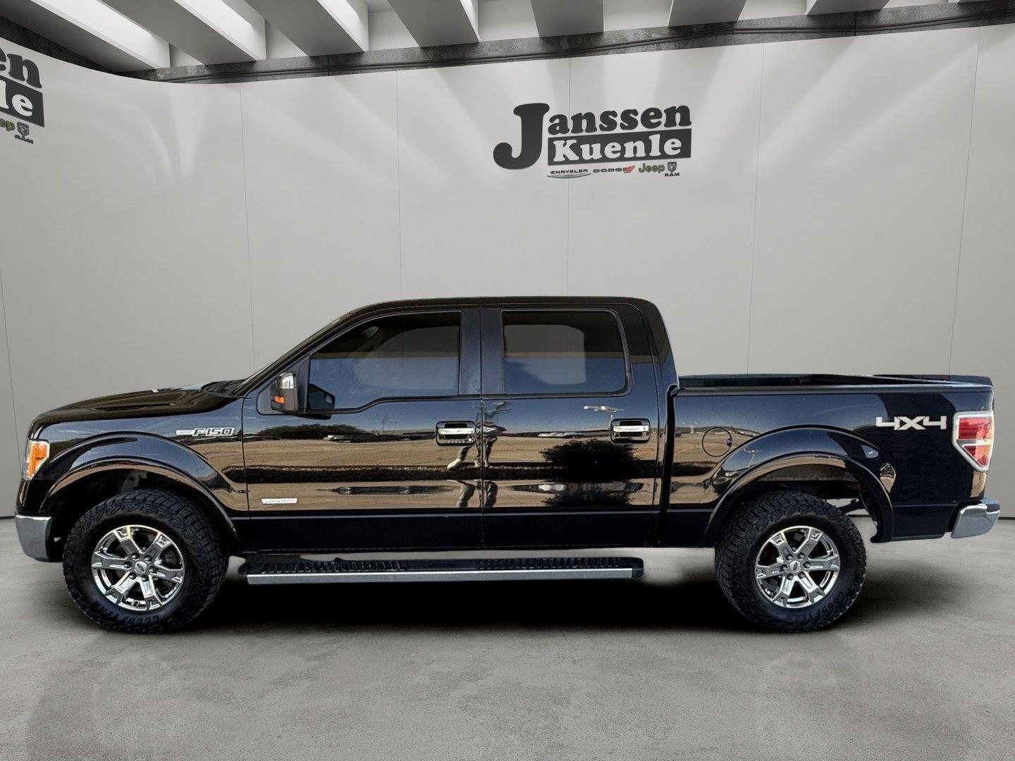 Black 2011 Ford F-150 Pickup Truck Four-Wheel Drive 6-Speed Automatic