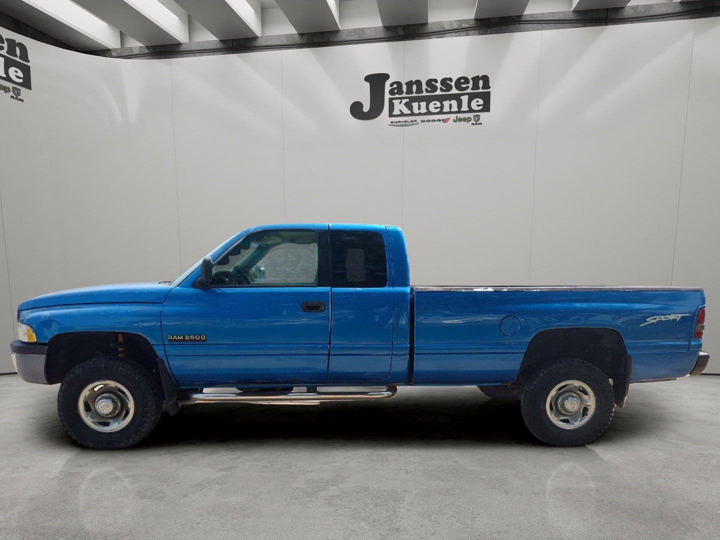 PACIFIC BLUE METALLIC 1998 Dodge RAM 2500 Pickup Truck Manual