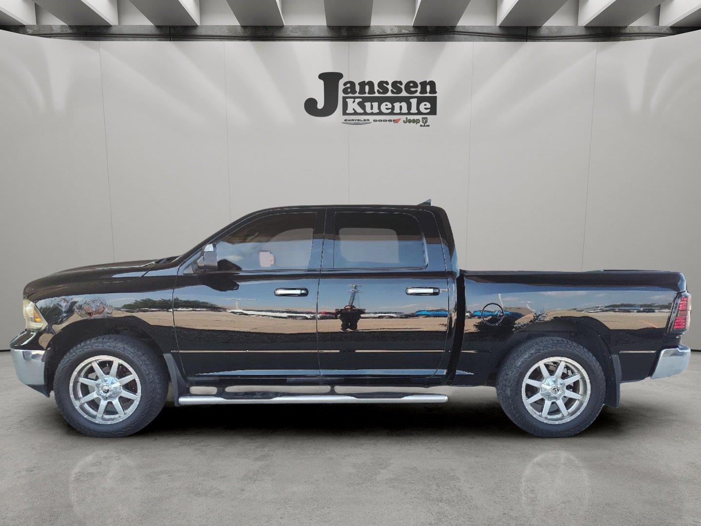 Black 2013 RAM 1500 Pickup Truck Four-Wheel Drive 8-Speed Automatic