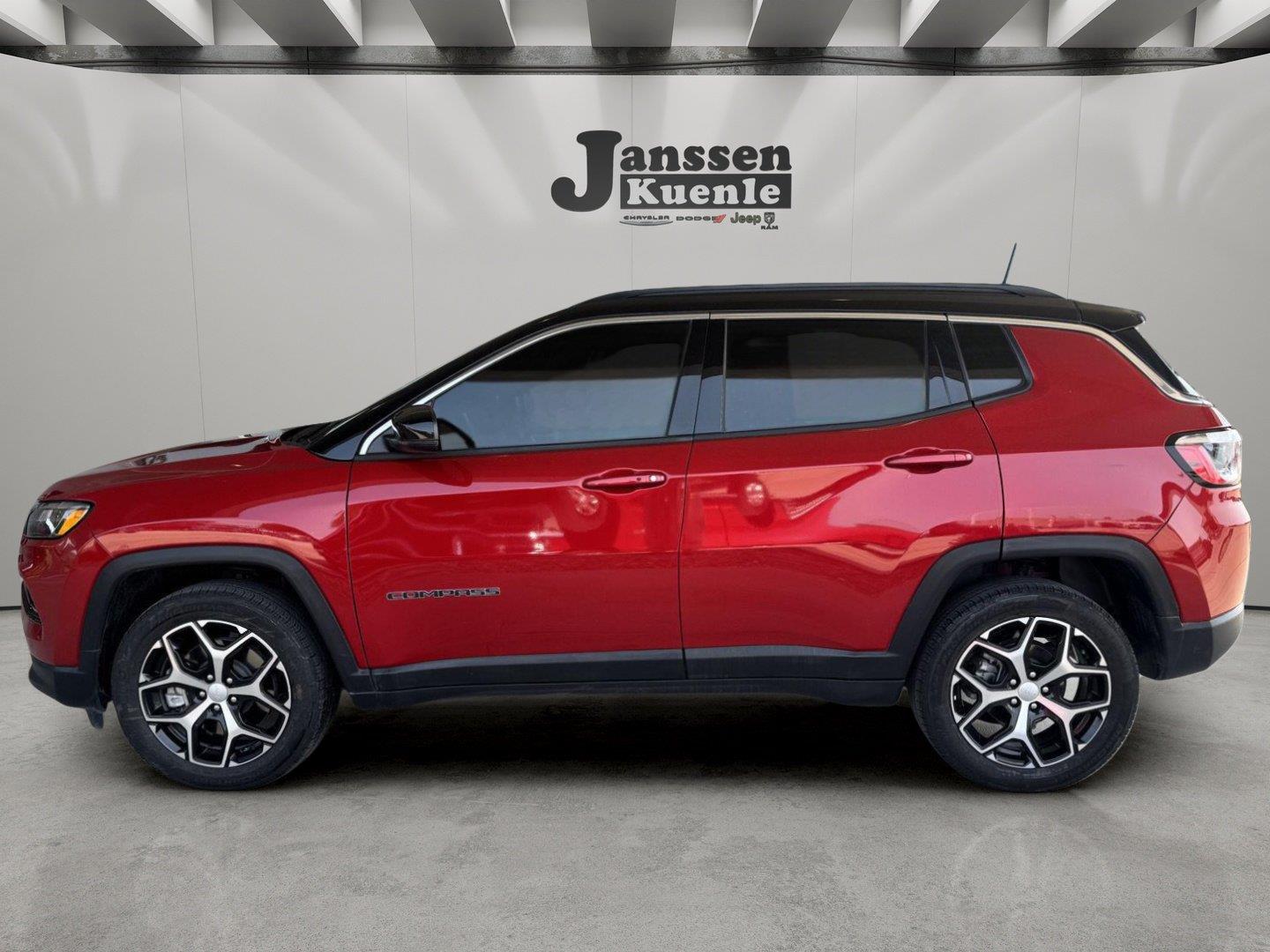 Red Hot Pearlcoat 2024 Jeep Compass SUV / Crossover Four-Wheel Drive 8-Speed Automatic