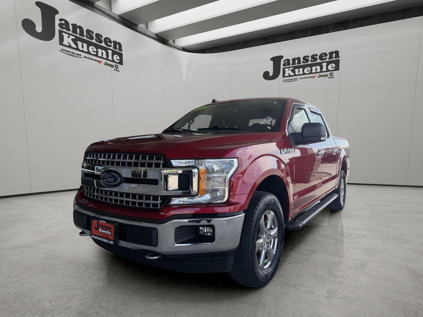 Rapid Red Metallic Tinted Clearcoat 2020 Ford F-150 Pickup Truck Four-Wheel Drive Automatic