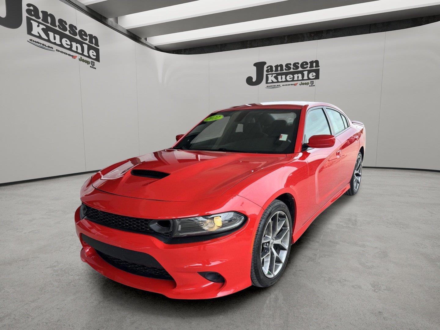 Torred Clearcoat 2022 Dodge Charger Sedan Rear-Wheel Drive 8-Speed Automatic