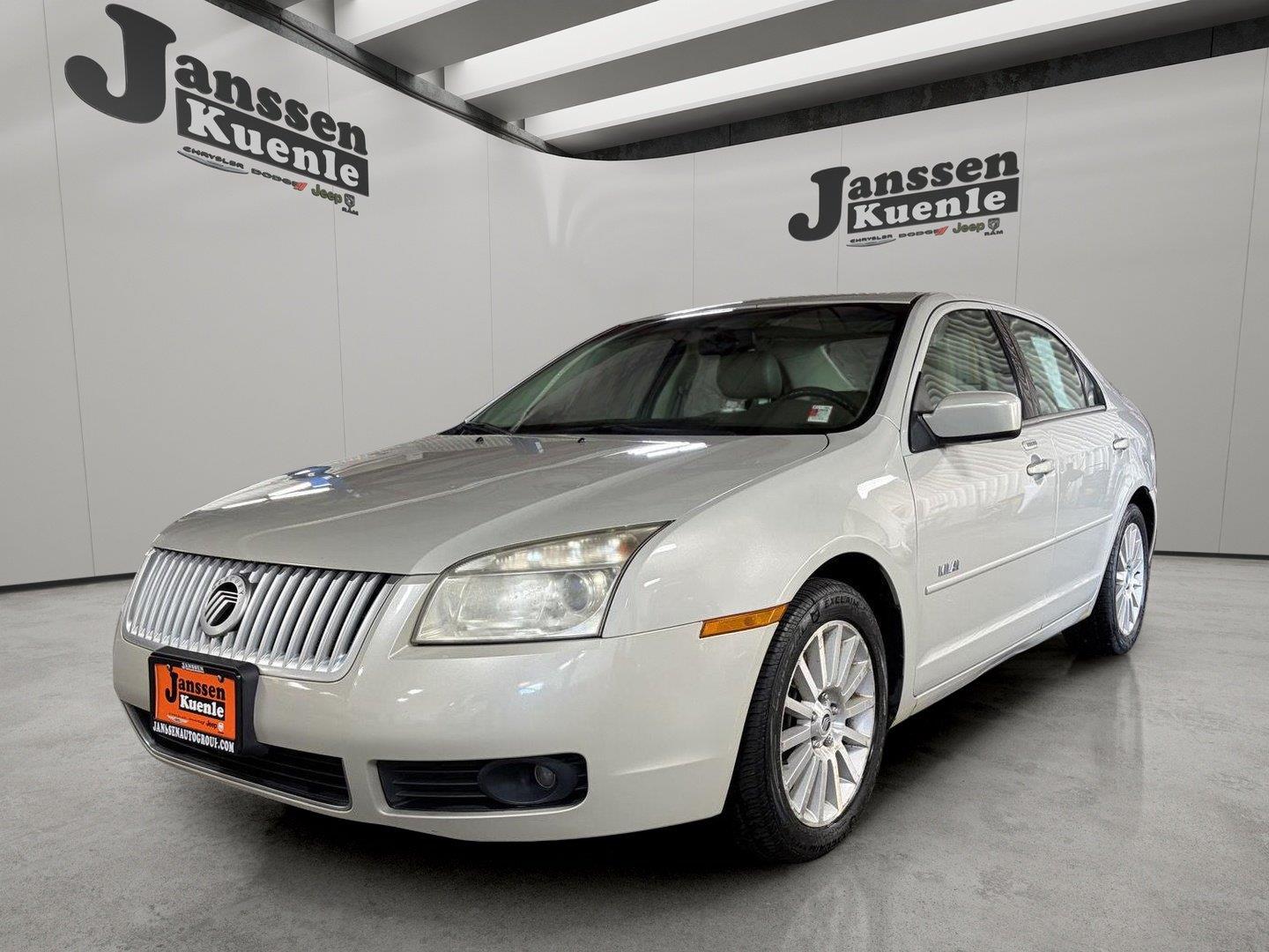 2008 Mercury Milan Sedan Front-Wheel Drive 5-Speed Manual